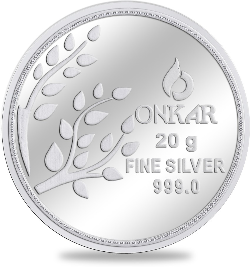 Buy 20 Grams Silver Coins & Bars Online at Best Prices - JewelFlix