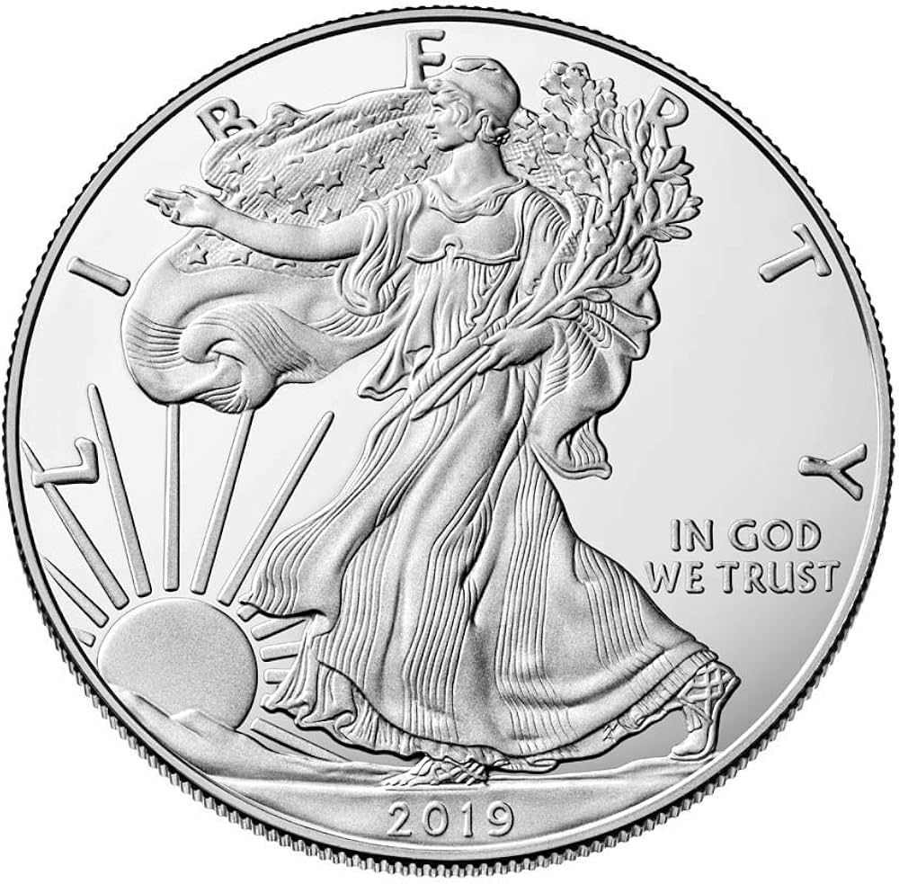 American Eagle BU Uncirculated 1 oz Silver Bullion $1 Coin