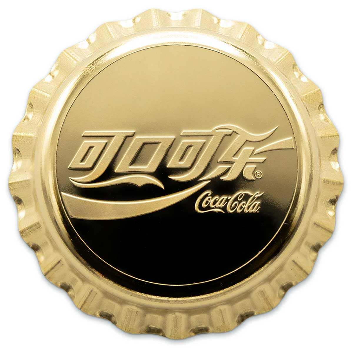 COCA COLA TRUCK 1/ Oz Gold Coin Francs Chad | Mints