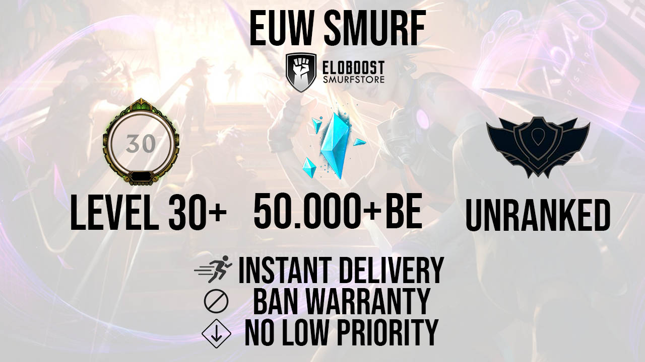 Buy League of Legends Smurf Accounts - Happysmurf