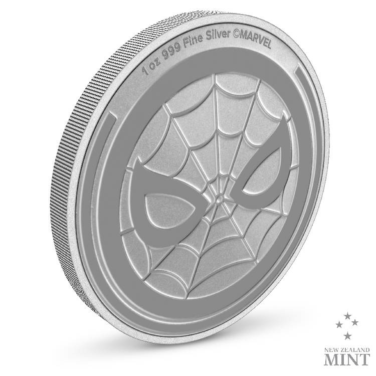 Sell Pre-Owned Tuvalu Marvel Series Spider Man 1oz Silver Coin - VAT Free | Atkinsons Bullion