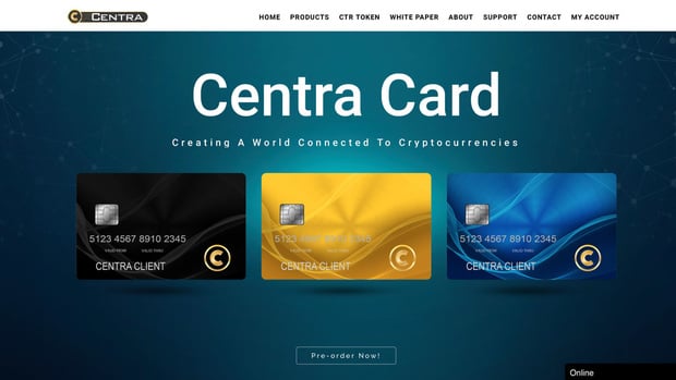 Centra Price Today - CTR to US dollar Live - Crypto | Coinranking