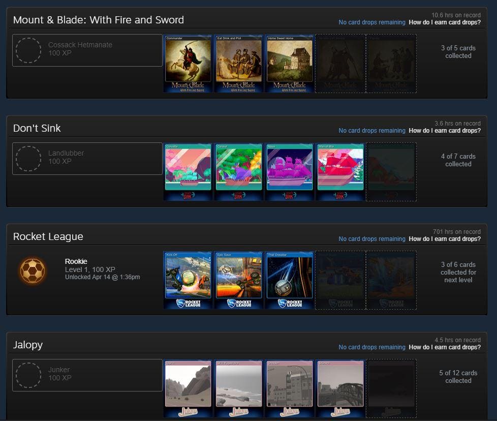 What Are Steam Trading Cards and How Do You Get Them?