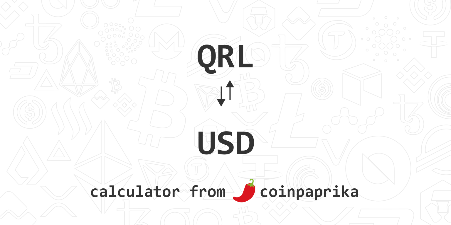 Convert QRL to PLN, QRL to PLN Calculator, QRL to Polish Złoty | CoinCarp