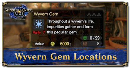 Best to farm for Wyvern Gems? :: Monster Hunter: World General Discussions