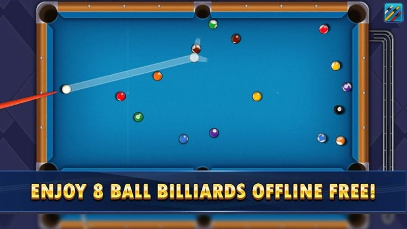 8 Ball Pool MOD APK (Unlimited Cue, Long Line, Menu) 