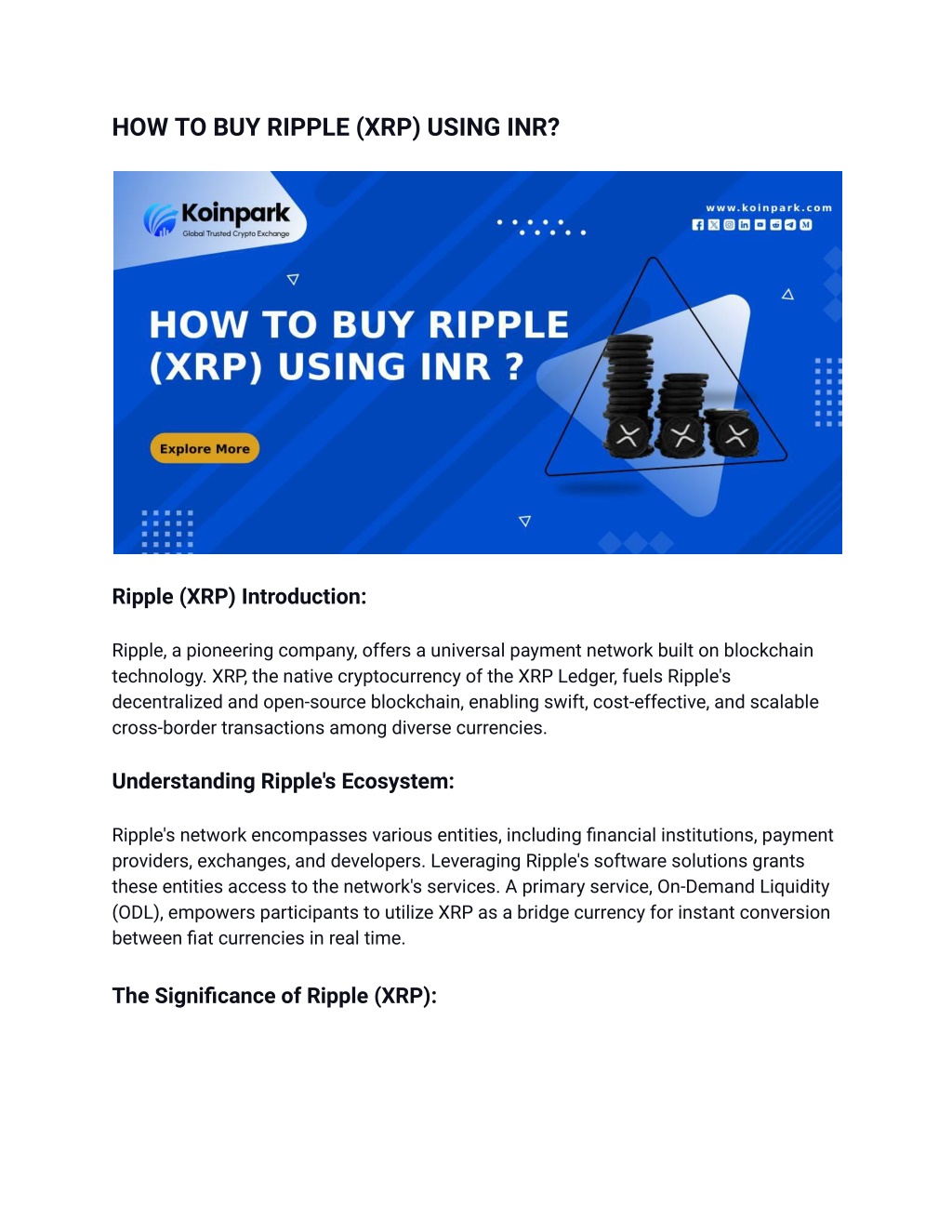 XRP to INR - Ripple to Indian Rupee Converter - bitcoinlog.fun
