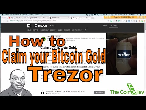 How To Get Bitcoin Gold On Trezor | CitizenSide