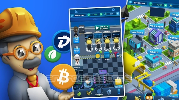 Crypto Miner Tycoon Mod Apk v(Unlimited Resources/No Ads Free Rewards) Download