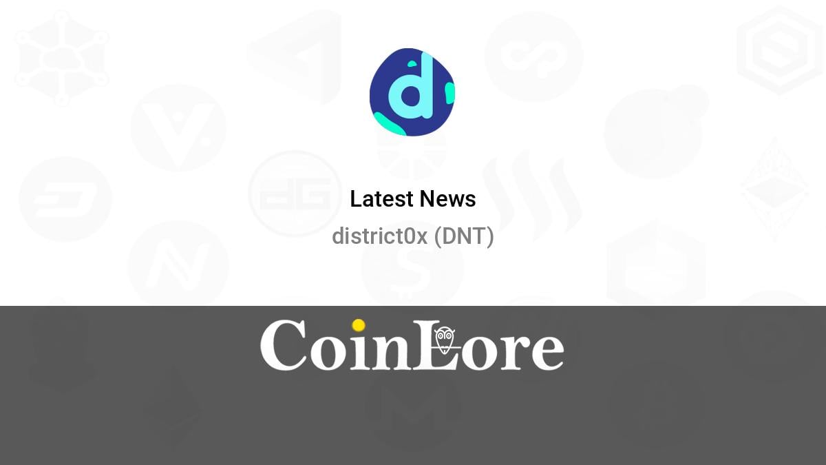 district0x (DNT) Price Prediction , – | CoinCodex