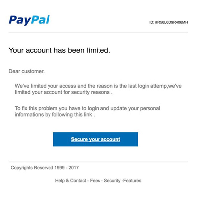 Why is my PayPal account limited? | PayPal GB