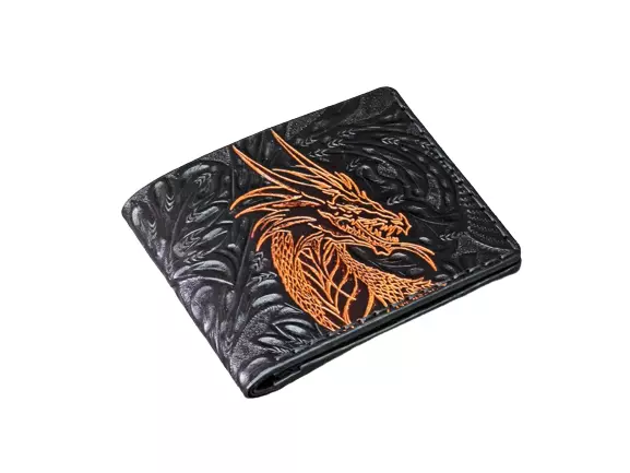 Embroidered Dragon Wallet | Chinese Accessories | Women | Wallets & Pouches