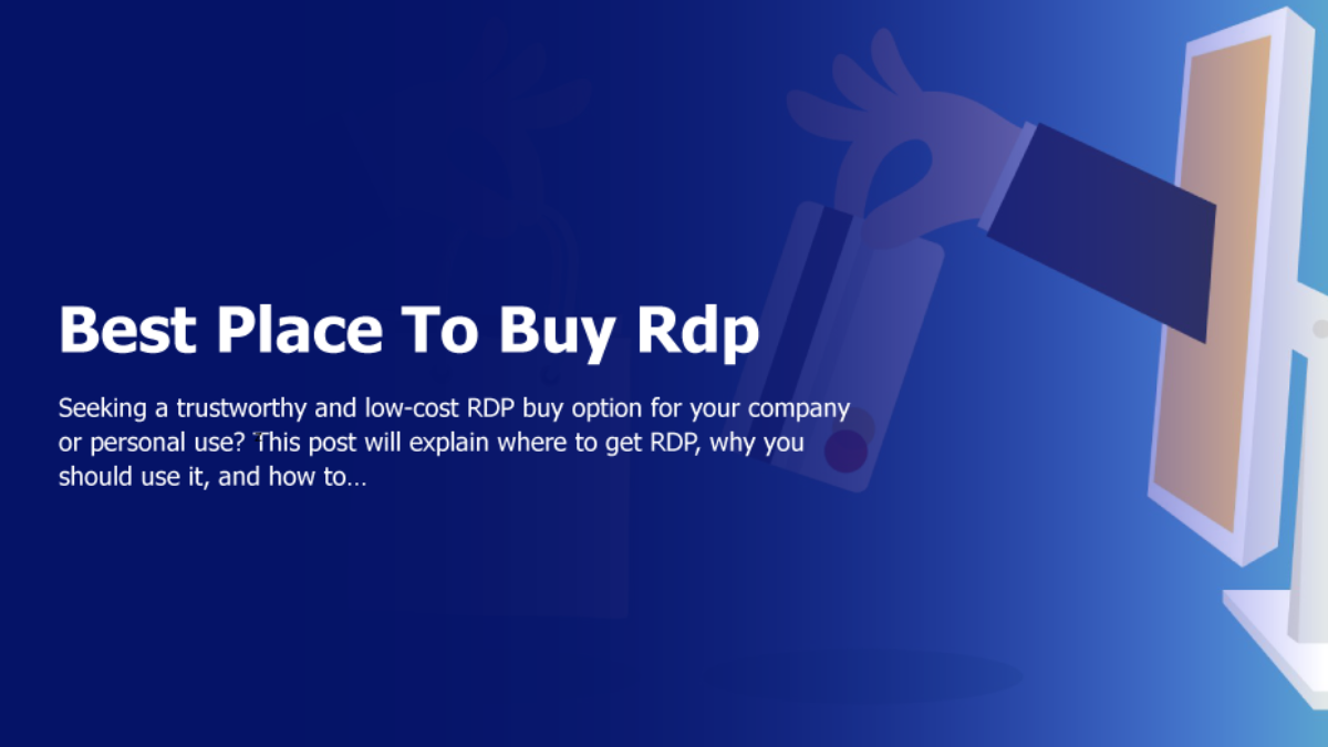 Buy RDP Online - Buy Cheap RDP - Instant Delivery! USA/DE