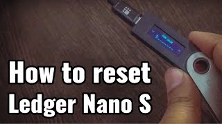 How to restore Ledger Nano S | Nano X from 24 word recovery phrase