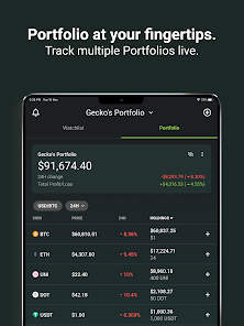 Crypto Live Tracker Template