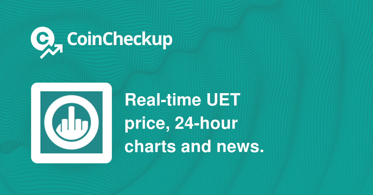 Useless Ethereum Token Price Today - UET Coin Price Chart & Crypto Market Cap