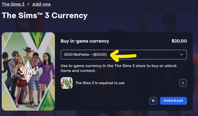 Solved: Re: HOW DO I BUY SIMPOINTS FOR SIMS 3??? - Page 4 - Answer HQ