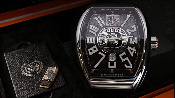 World’s first functional bitcoin watch - Franck Muller