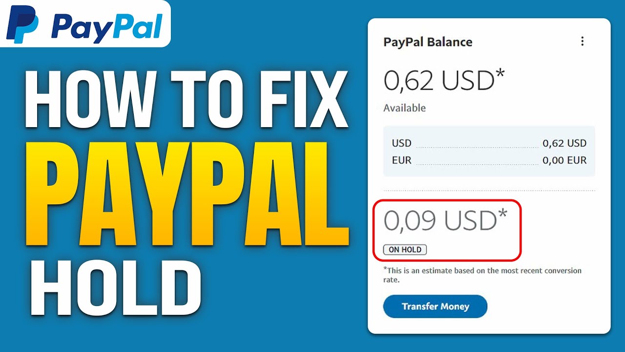 PayPal put my customer's payment on hold as this m - PayPal Community