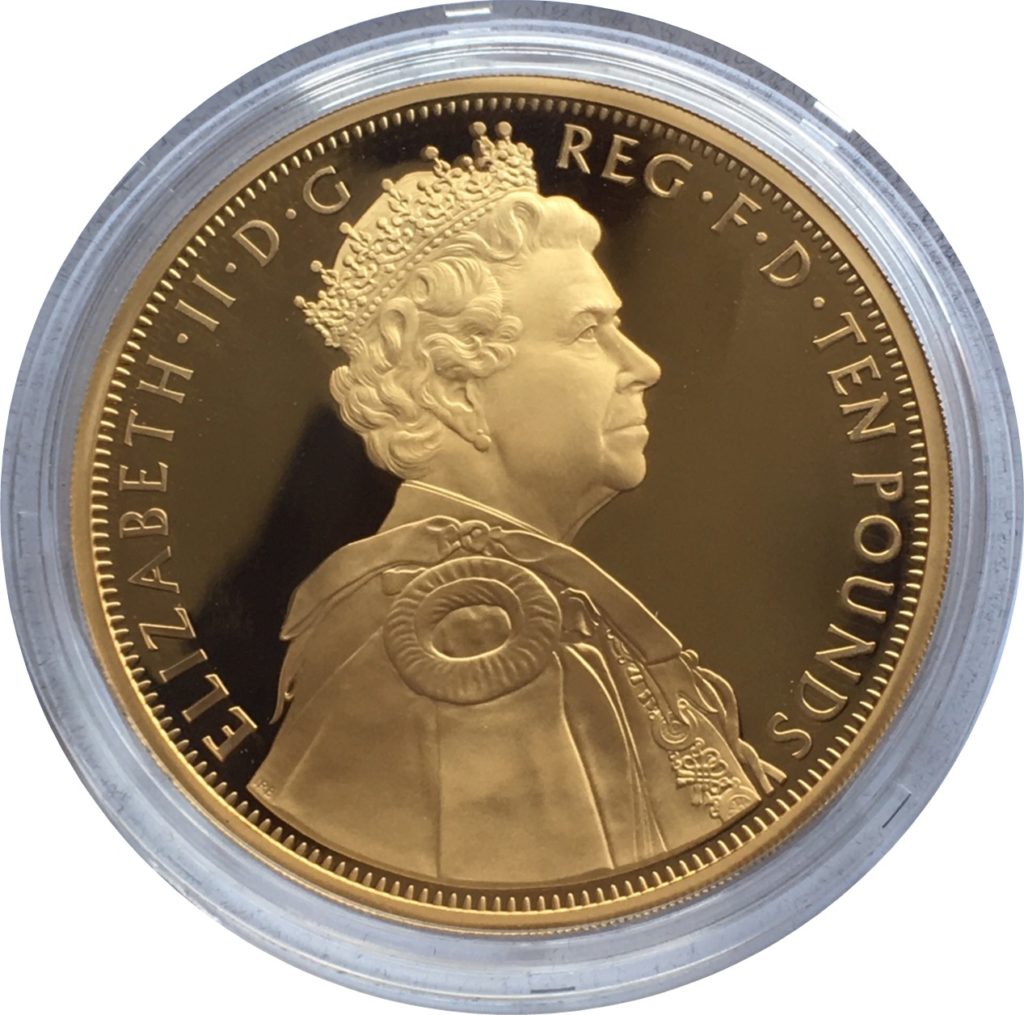 $ Queen's Diamond Jubilee - Pure Gold Coin