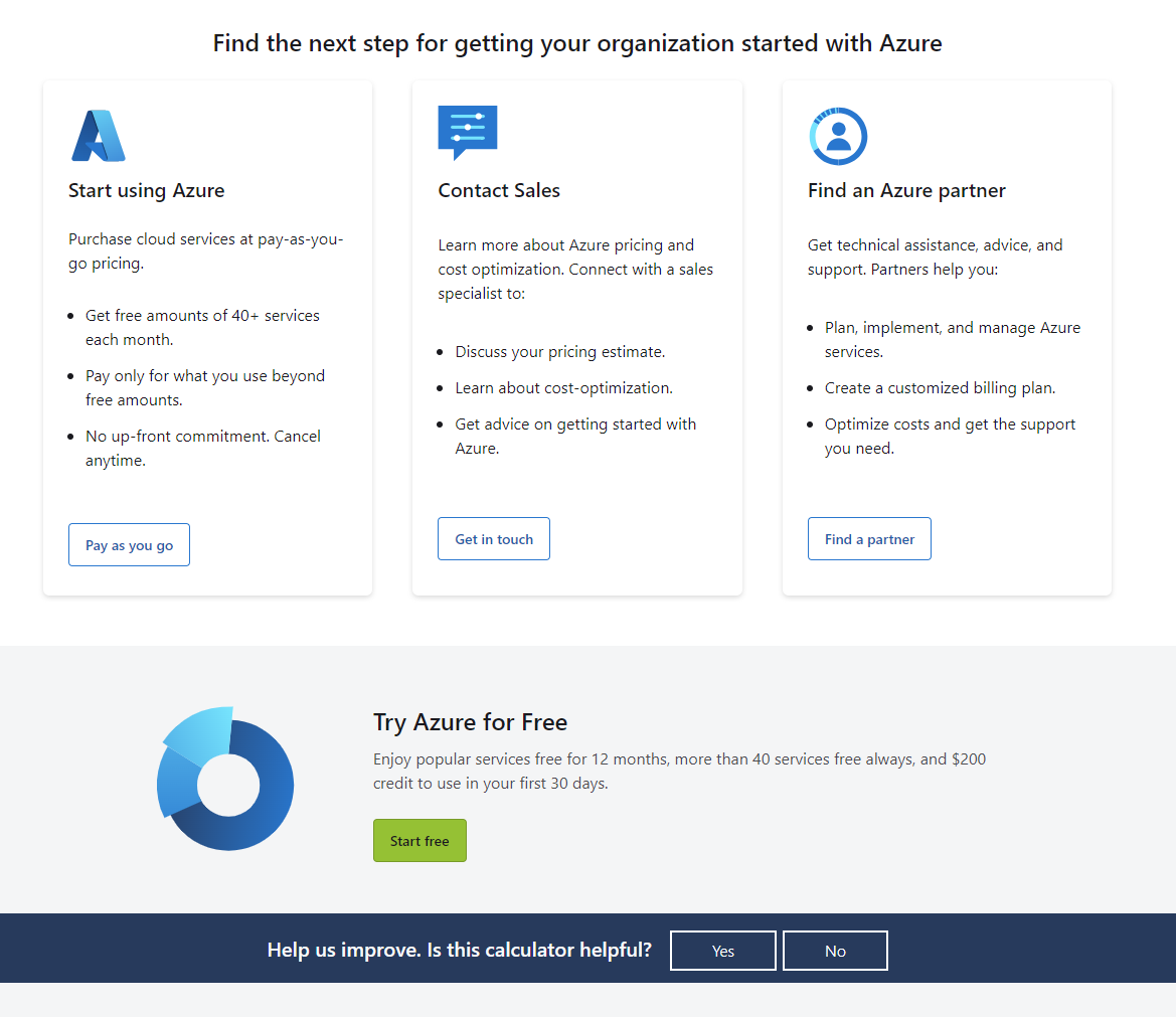 Estimate costs with the Azure pricing calculator - Microsoft Cost Management | Microsoft Learn