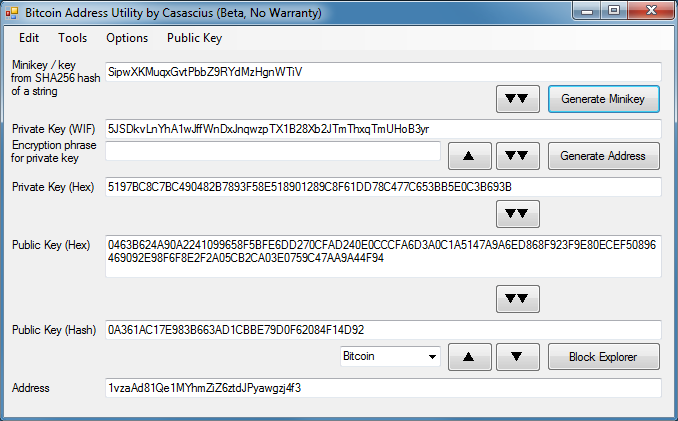 Bitcoin Address Generator - Blockchain Academy