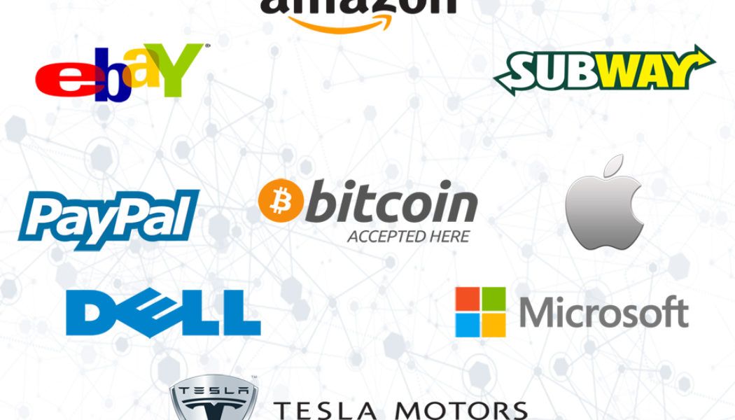 8 major companies who accept cryptoccurency as payment