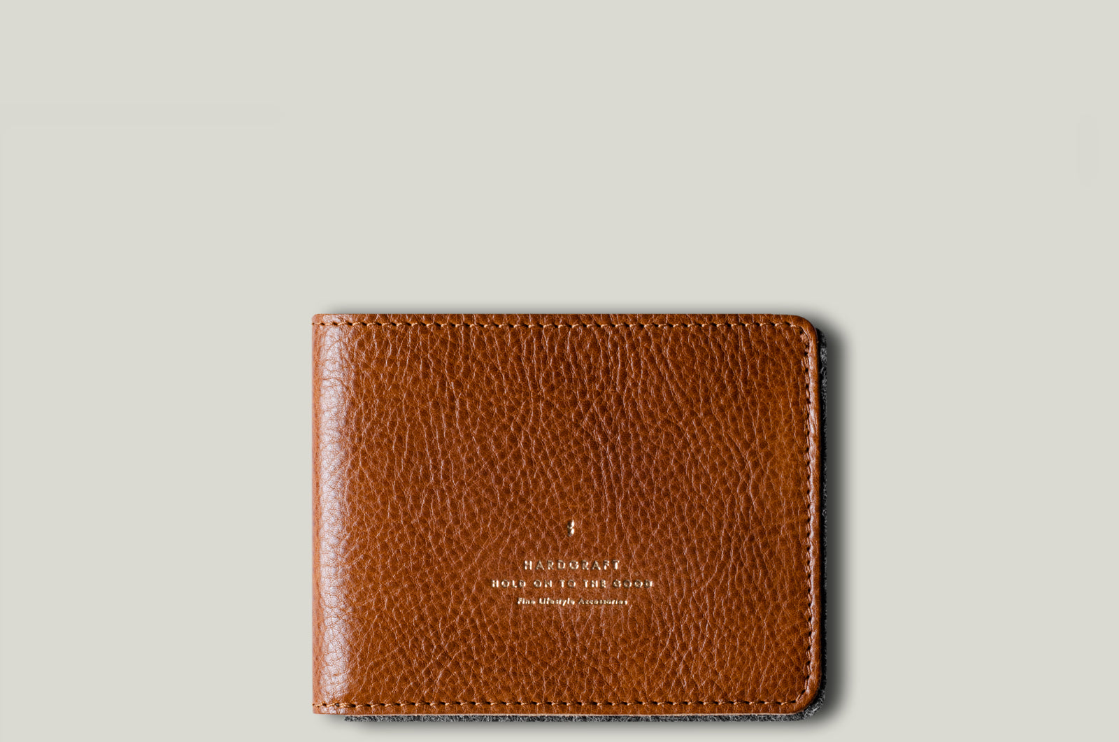 Single-Cut Leather Wallets : Hard Graft Bill Folder