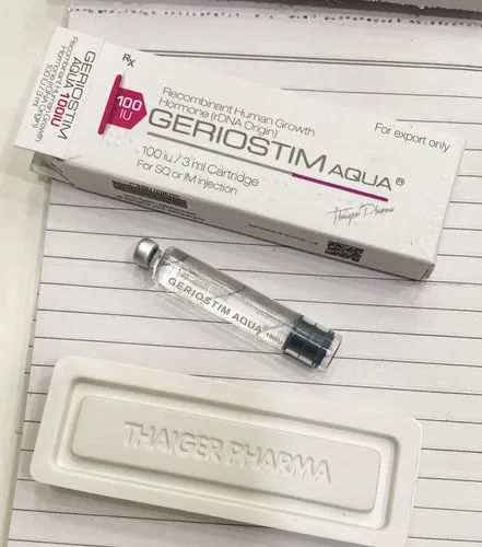 HGH Geriostim Aqua Pen 45IU Thaiger Pharma (rc77aa)