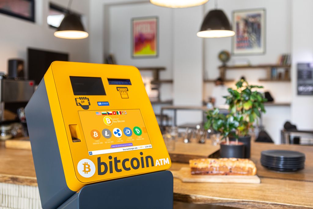 Sell your cryptocurrency and pick up the cash at the Bitcoin ATM