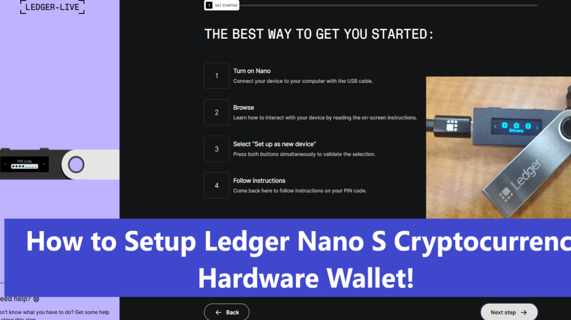 How to Use Ledger Nano S - Crypto Head