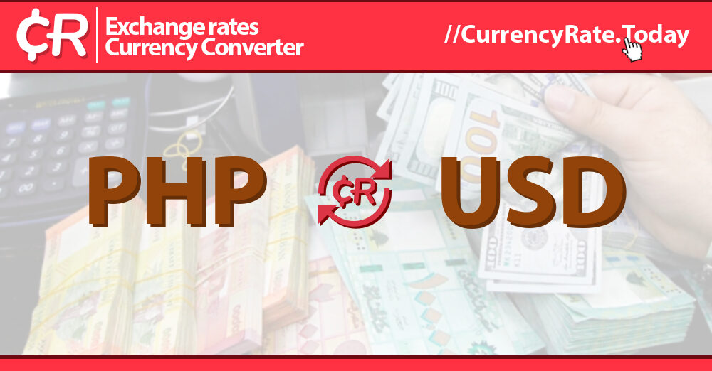 Philippine Pesos (PHP) to US Dollars (USD) - Currency Converter