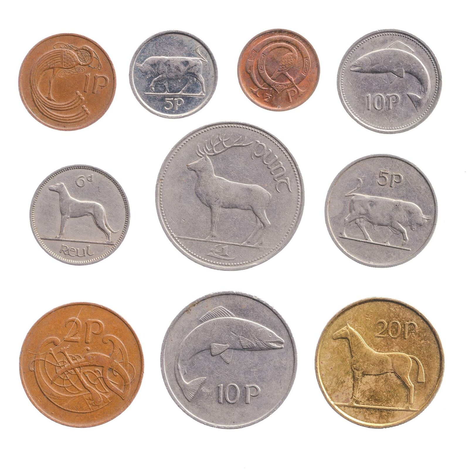 Irish Pre Decimal Coins - Ireland Coins