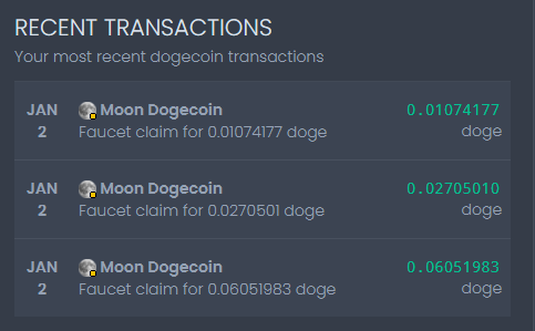 Dogecoin (DOGE) Faucet | March 