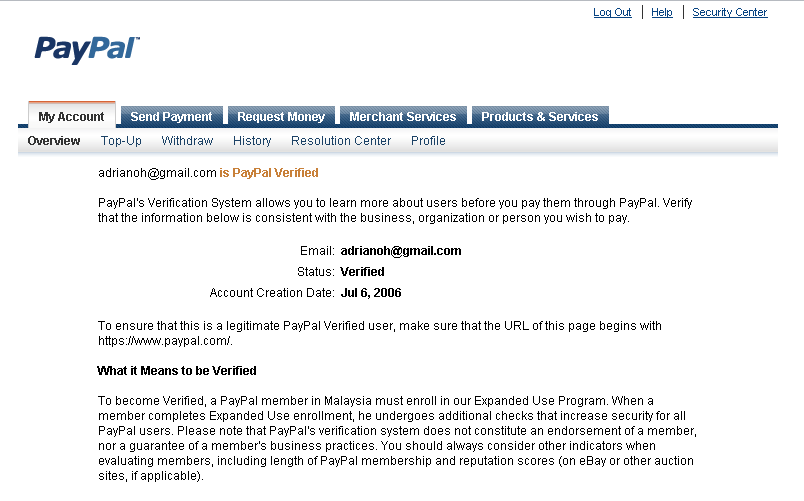 Verify My PayPal Account | Squadhelp Help Center