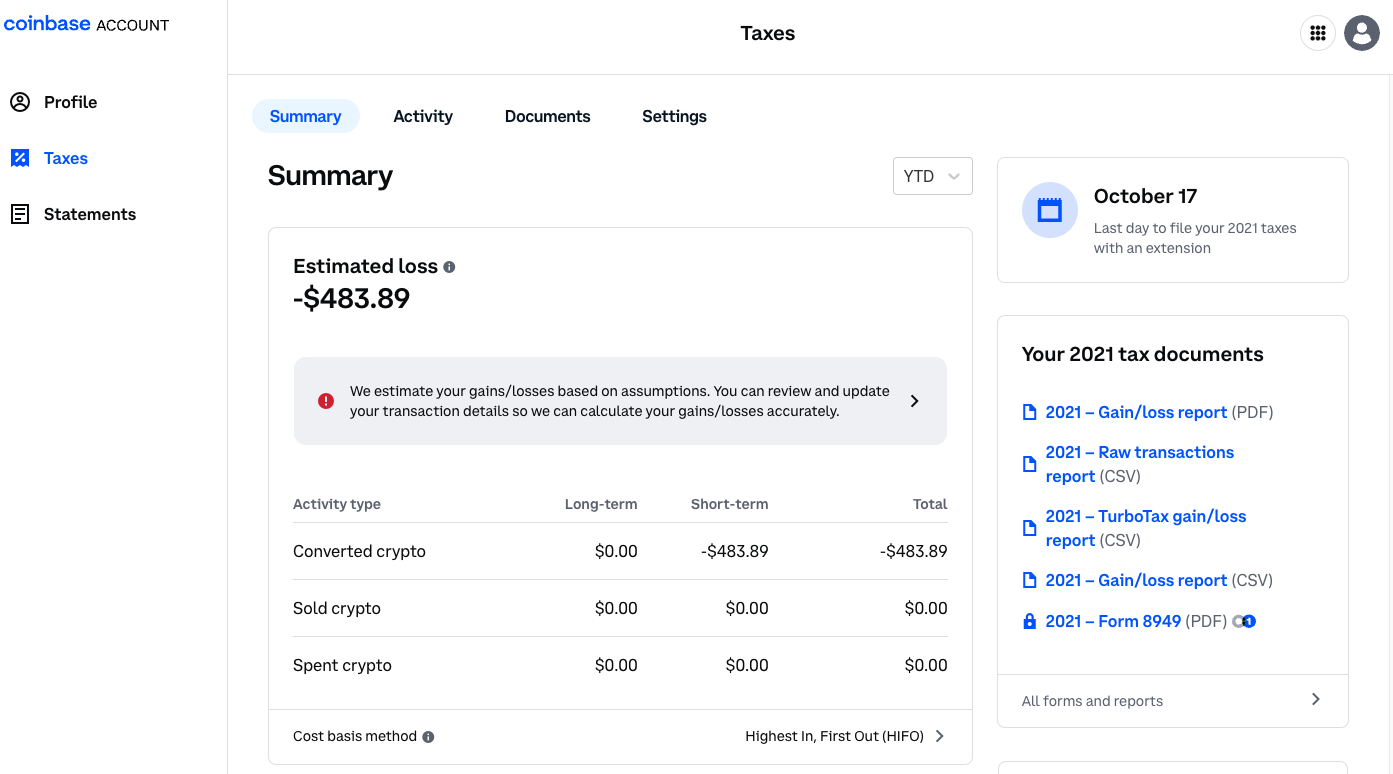 Do You Need to File US Taxes if You Have a Coinbase Account?