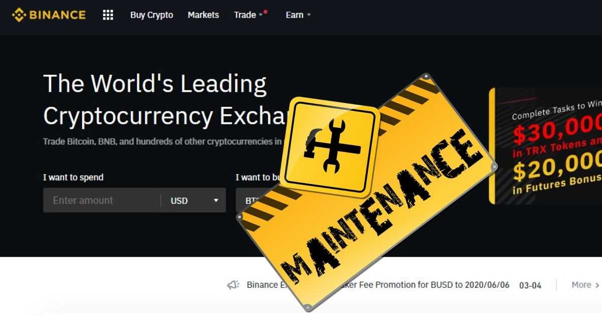 Binance down? Current status and problems • Is The Service Down? India