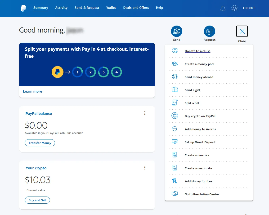 Bitcoin buy and send problem - PayPal Community