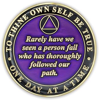 30 Day AA Coin Sobriety Chip — MY RECOVERY STORE