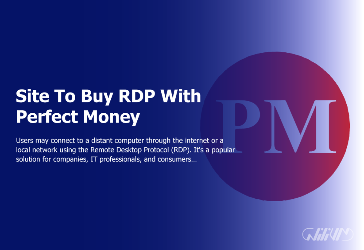 Buy Linux and Windows VPS with Perfect Money from $ USD