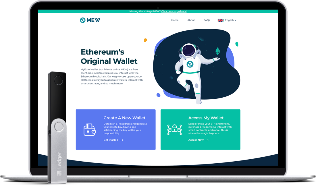 MyEtherWallet - Compatible third-party Wallet | Ledger