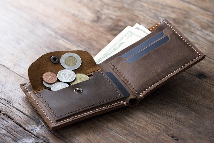 Coin Wallet | Leather Bi-fold Wallet with Coin Pouch | Bellroy