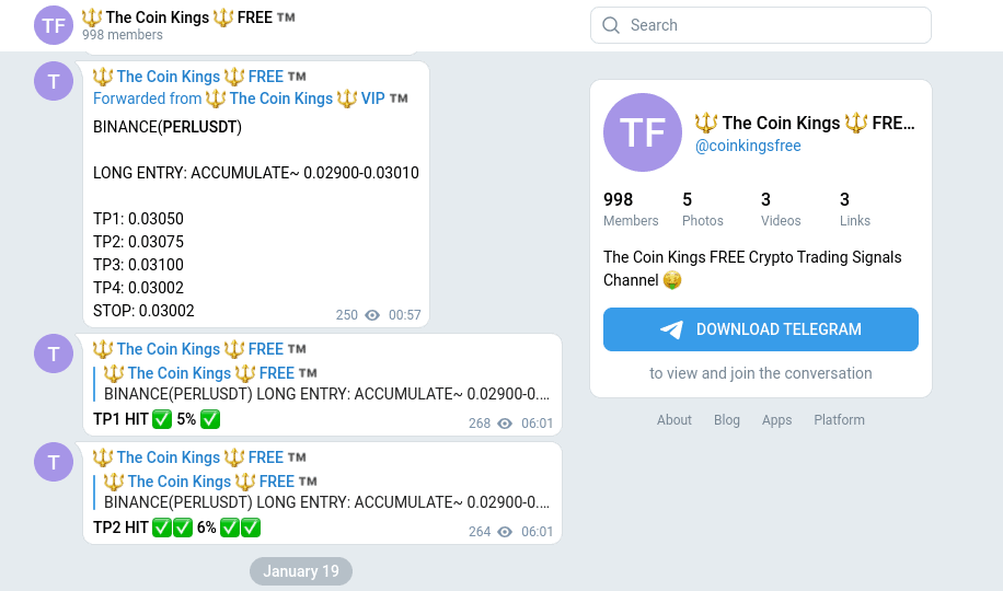 Free Crypto Signals Telegram Groups » bitcoinlog.fun