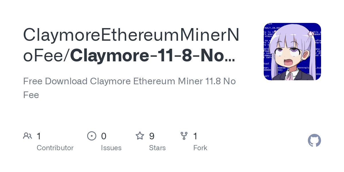 Issues · Claymore-Dual/Claymore-Dual-Miner · GitHub