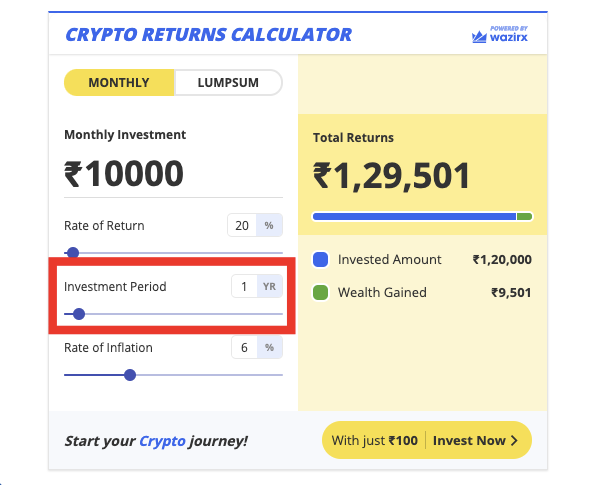 Staking Rewards Calculator