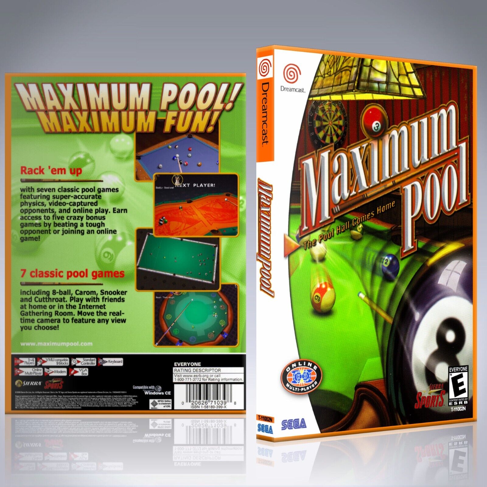 Maximum Pool – Dreamcast – Used – bitcoinlog.fun – music movies games toys comics