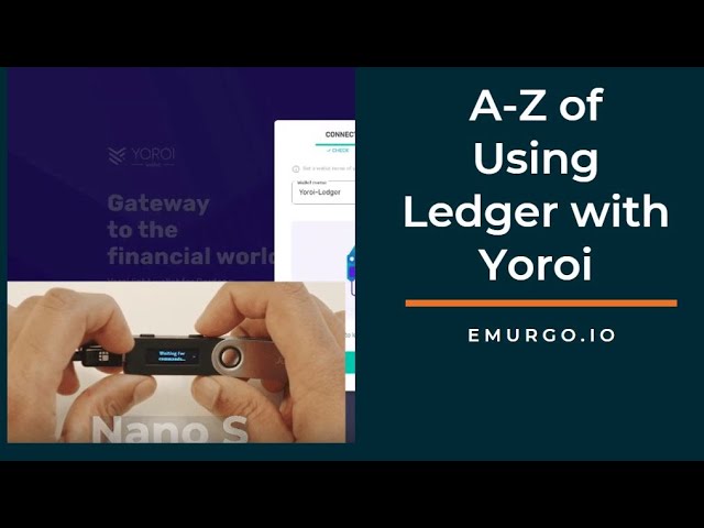 Staking with Ledger Nano in Yoroi