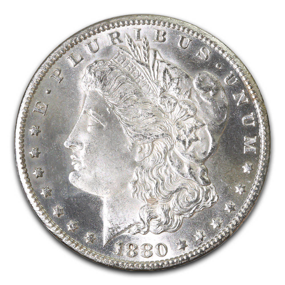 $1 Morgan Silver Dollar PCGS MS65