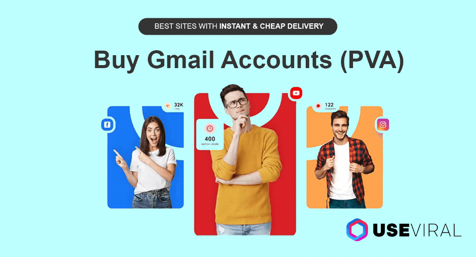 Buy Old Gmail Accounts - % PVA Old & Best Quality