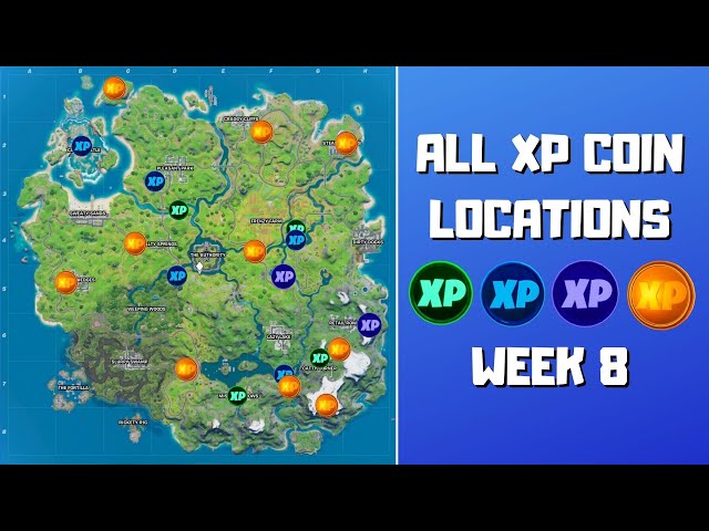 All Fortnite Season 3 Week 5 XP Coin Locations